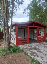 Прямоугольная беседка Концепт Прямоугольная беседка Концепт