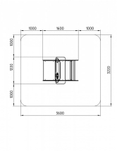 Джип МЧС - Качалка на пружине двухместная машинка - ИО 23.03.05-12