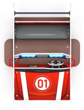 Джип МЧС - Качалка на пружине двухместная машинка - ИО 23.03.05-12