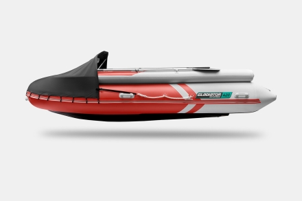 GLADIATOR E 420 X Expedition Красно-белый моторная лодка ПВХ, фото 7