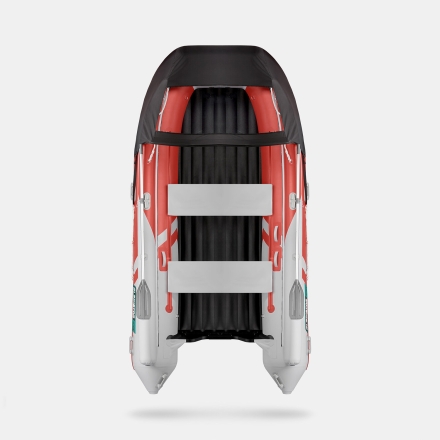 GLADIATOR E 420 X Expedition Красно-белый моторная лодка ПВХ, фото 5