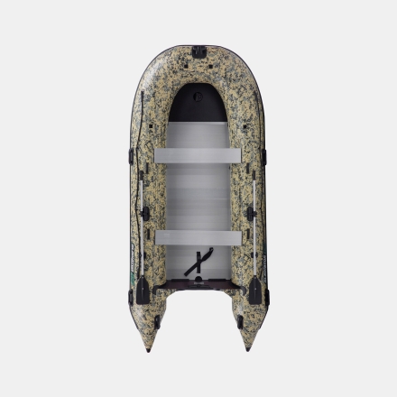 Gladiator C 420 AL ACTIVE Цифровой камуфляж моторная лодка ПВХ Алюминиевый пайол, фото 2