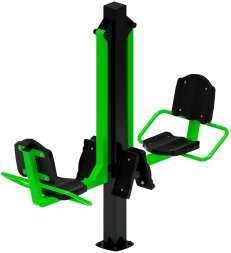 Жим ногами двойной (зеленый) СТ 032-12, фото 1