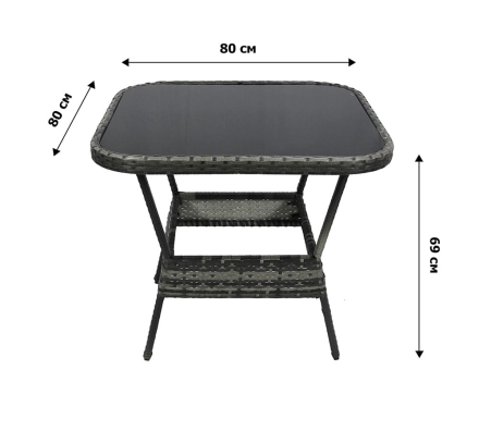 Набор мебели Аруба модульный серый, серый, фото 9