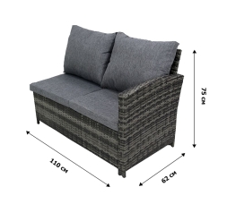 Набор мебели Аруба модульный серый, серый, фото 6