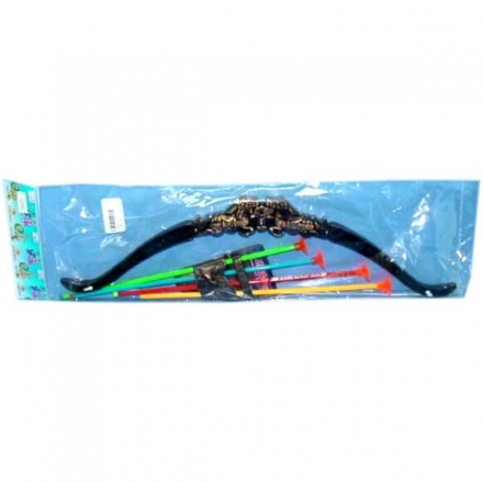 Набор для игры лук со стрелами на присосках, фото 1