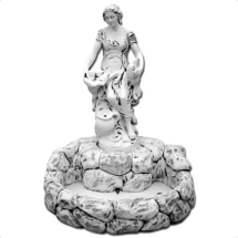Фонтан "Девушка с дельфином" артикул S107010 Фонтан "Девушка с дельфином" артикул S107010