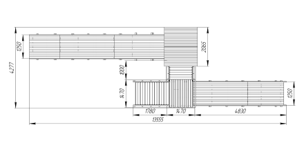 Зимняя горка Савушка Зима Wood 7/3, фото 7