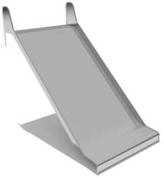 Горка из нержавеющей стали ГГН-1500.1750.005 для детской площадки