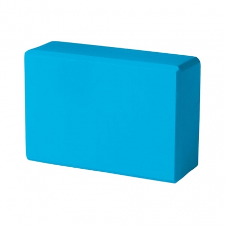 Блок для йоги IR 97416 22,8х15,2х7,6см голубой, фото 1