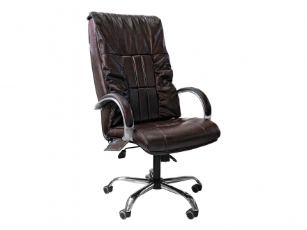 Офисное массажное кресло Ego BOSS EG1001 LKFO Шоколад (Арпатек), фото 4
