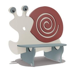 Скамейка детская Улитка ВСТ 5793 для игровой площадки, фото 1