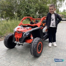 Электромобиль Багги BRP Can-Am Maverick DK-CA001 красный Электромобиль Багги BRP Can-Am Maverick DK-CA001 красный