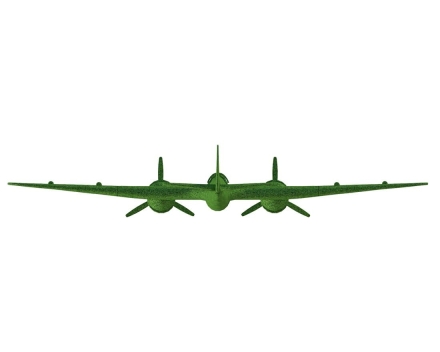 Топиари Самолет бомбардировщик, масштаб к оригиналу 1:5 - газон Premium, фото 4