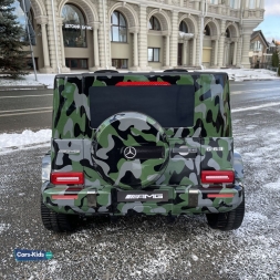 Электромобиль Mercedes-Benz AMG G63 4WD S307 24V камуфляж, фото 6