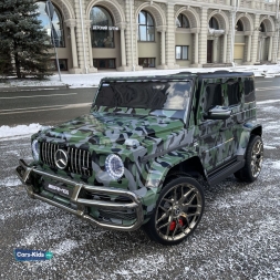 Электромобиль Mercedes-Benz AMG G63 4WD S307 24V камуфляж, фото 3