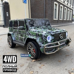 Электромобиль Mercedes-Benz AMG G63 4WD S307 24V камуфляж, фото 1