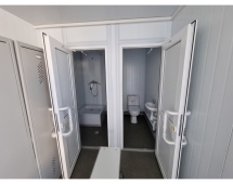 Раздевалка с туалетом и душем 0142 (Для подключения к воде и канализации) Раздевалка с туалетом и душем 0142 (Для подключения к воде и канализации)