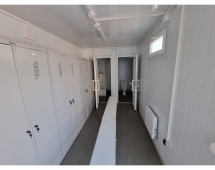 Раздевалка с туалетом и душем 0142 (Для подключения к воде и канализации) Раздевалка с туалетом и душем 0142 (Для подключения к воде и канализации)