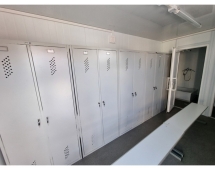 Раздевалка с туалетом и душем 0142 (Для подключения к воде и канализации) Раздевалка с туалетом и душем 0142 (Для подключения к воде и канализации)