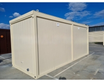 Раздевалка с туалетом и душем 0142 (Для подключения к воде и канализации) Раздевалка с туалетом и душем 0142 (Для подключения к воде и канализации)