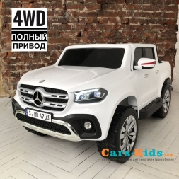 Электромобиль Mercedes-Benz X-Class 4WD XMX606 белый, фото 1