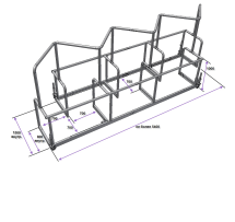 Мобильная полоса препятствий (разрушенная лестница, лабиринт, подвижная лестница и туннель)