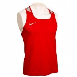 Майка боксерская NIKE BOXING TANK красная