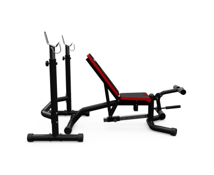 Скамья со стойками под штангу DFC Fytter BEW05R, фото 3