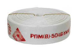 Рукав пожарный напорный Русарсенал &quot;Селект&quot; РПМ(В)-80-1,6-УХЛ1 без головок, (20±1м) 630007