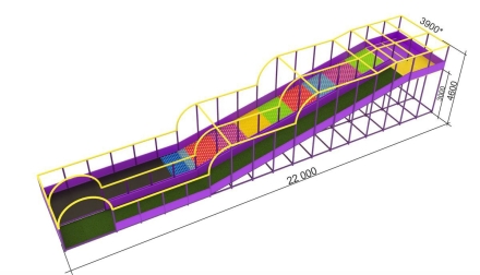 Тюбинговая горка &quot;Космос&quot;, фото 2