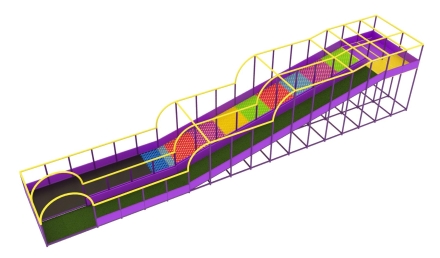 Тюбинговая горка &quot;Космос&quot;, фото 1