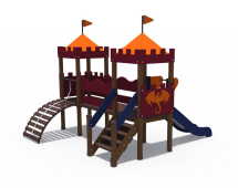 Детский игровой комплекс Империя Бастион Н-900 ДИО 02020