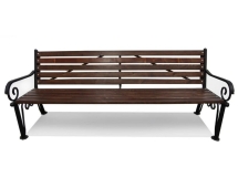 Парковая скамейка Рассвет, Лиственница 2,5 м