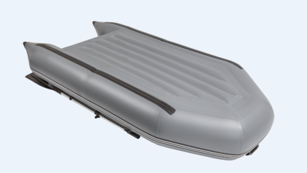 Моторная надувная лодка Пиранья 260 M3 НД фанерная слань, фото 2