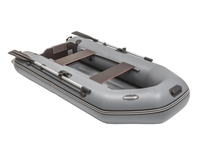 Моторная надувная лодка Пиранья 260 M3 НД фанерная слань, фото 1