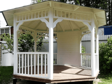 Восьмигранная беседка КОЛОКОЛЬЧИК, фото 5