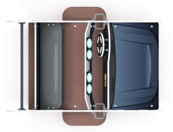 Джип Металлик - Качалка на пружине двухместная машинка - ИО 23.03.05-13, фото 5