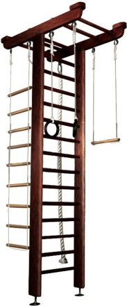 Спортивный комплекс Карусель 2Д.04.01 венге, фото 1