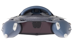 Gladiator D 370 AL PROFESSIONAL D Светло-темносерый моторная лодка ПВХ Алюминиевый пайол, фото 5