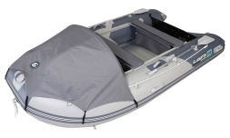Gladiator D 370 AL PROFESSIONAL D Светло-темносерый моторная лодка ПВХ Алюминиевый пайол, фото 1