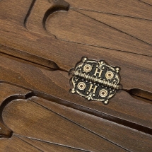 Нарды резные "Армянский узор 6" с ручкой 60, Haleyan Нарды резные "Армянский узор 6" с ручкой 60, Haleyan