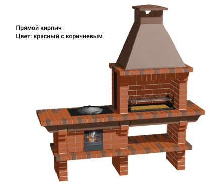 Печь Аристократ 714 Прямоугольный кирпич графитовый серый, фото 5