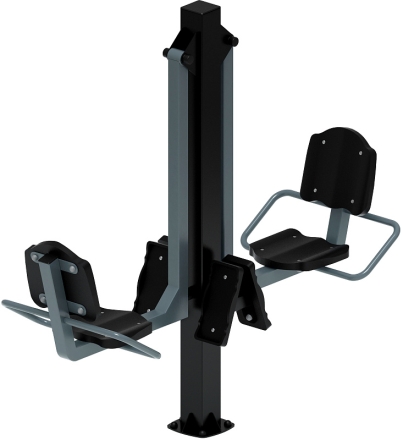 Жим ногами двойной (серый) СТ 032-13, фото 2