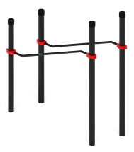 Воркаут ЛОВ 89 красный ВТ 101.03-01