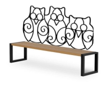 Скамейка TORUDA Совушки