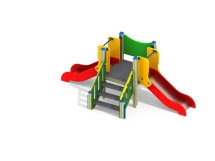 ДИО 5.02 Горка мини двойная Н=700 мм