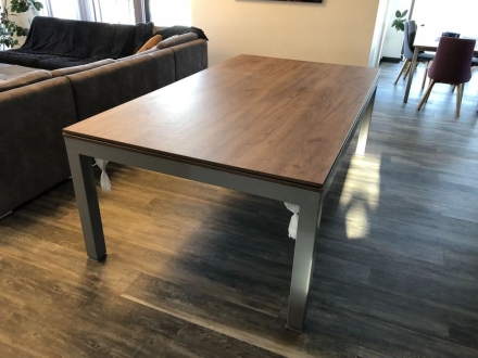 БИЛЬЯРДНЫЙ СТОЛ 8 ФУТОВ "МСТИСЛАВ" ХАЙ-ТЕК STYLE (пирамида), фото 5