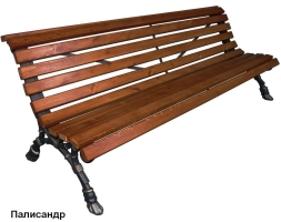 Скамейка парковая Европа, Сосна 2,0 м, фото 5 Скамейка парковая Европа, Сосна 2,0 м, фото 5