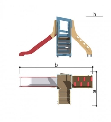 Игоровой комплекс Romana 115.29.00 для уличных спортивных площадок, фото 5